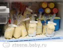 Хранение и использование сцеженного грудного молока