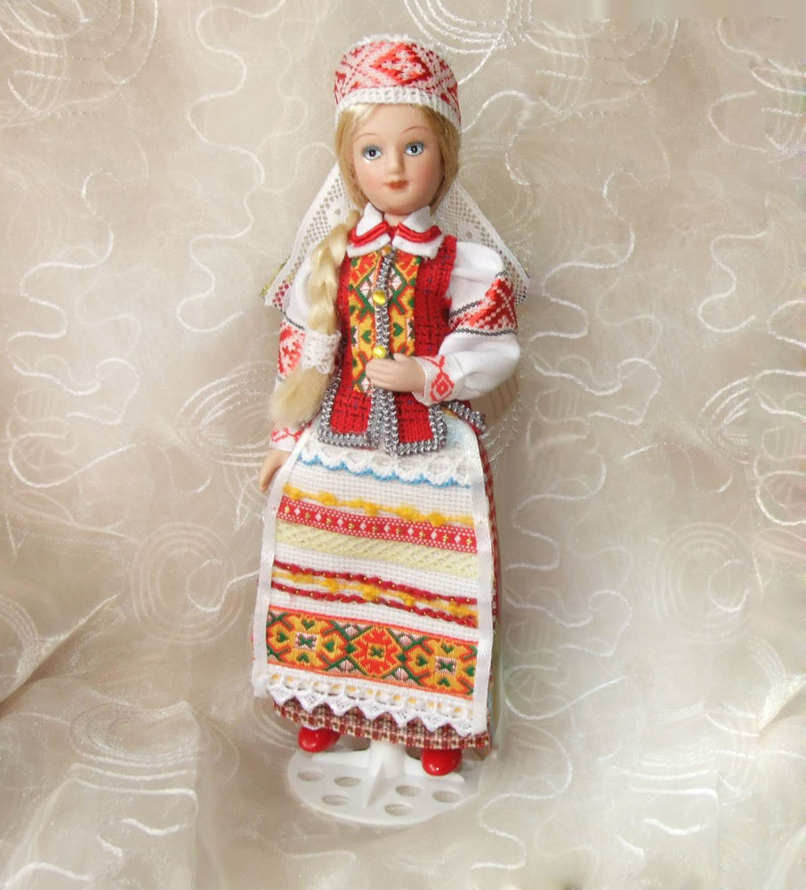 Белорусски — мои куклы в народных костюмах, история белорусского костюма, фото № 3