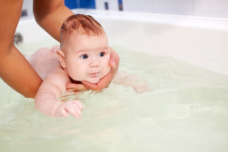 температура воды для купания новорожденного ребенка