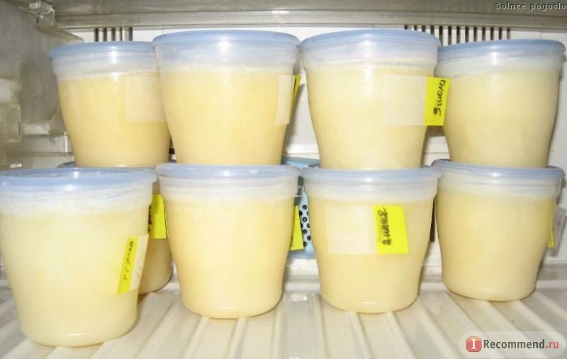 Хранение сцеженного грудного молока в пластиковых стаканчиках