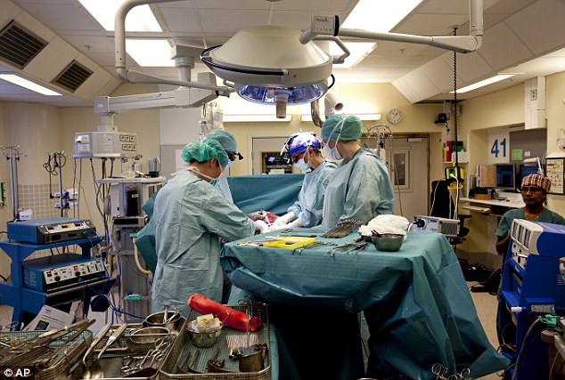 Operation: Dr Mats Brannstrom and his team performing a womb transplant in Sweden