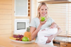 Здоровое питание для кормящей мамы