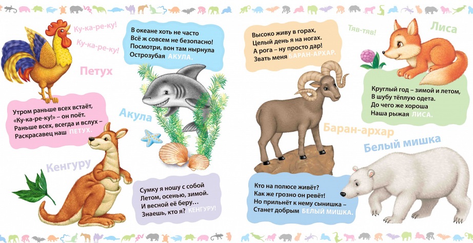 загадки про животных для детей 4-5 лет
