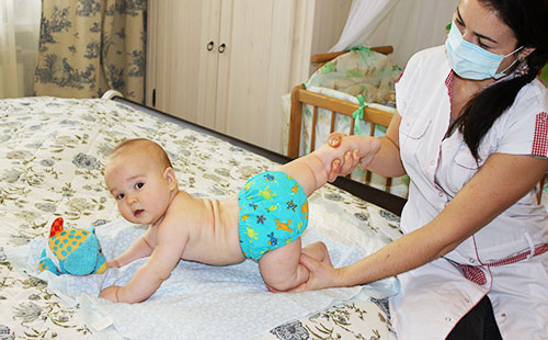 Динамическая гимнастика с малышом