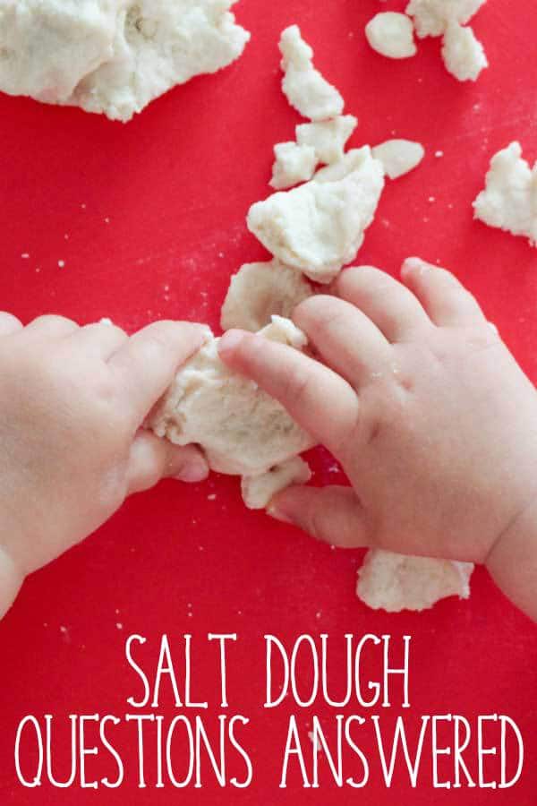 Your Salt Dough questions answered covering why things go wrong, how to store, what to use as an alternative if you don