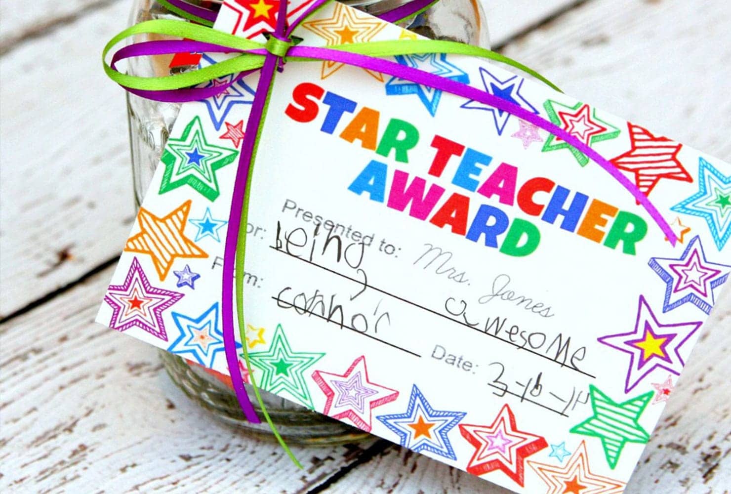 teacher appreciation week gift ideas star teacher award500