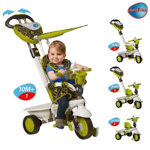 Трехколесный велосипед Smart Trike Dream Touch Steering, EVA 4 в 1