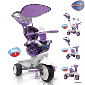 Трехколесный велосипед Smart Trike Dream Touch Steering, EVA 4 в 1